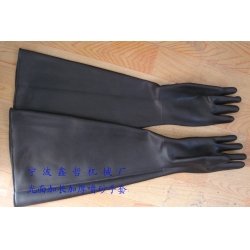 XZ-65噴砂手套，光面橡膠手套，噴砂專用手套